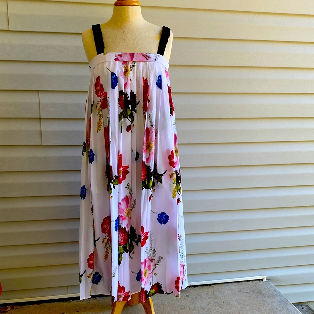 Ted Baker Size 2 Melbi Berry Sundae Tie Strap Dress NWT